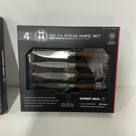 850035696750 SCHMIDT BROS Delta Steak Knife Set