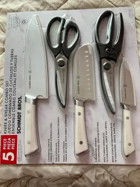 850035696897 SCHMIDT BROS Ppiece Knife Shear Set Art