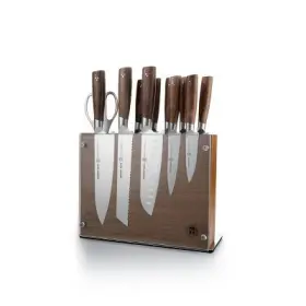 90776073 SCHMIDT BROS CUTLERY Knife Block Set Delta