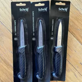 220KVPARSM35 SCHRAF Paring Knifes Set Serrated Edge Knives #2