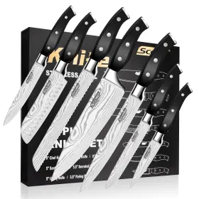 P956 SCOLE Chef Knife Ultra Sharp Kitchen Set