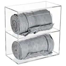 B0BNZT8GDD SEANADO Trash Bag Dispenser Wall Mount Acrylic