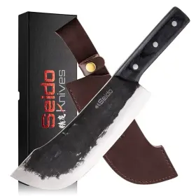 529438716204 SEIDO KNIVES Nikushoku Butcher Knife Meat