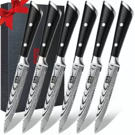 714757571293 SHAN ZU Steak Knife Set Knives Kitchen High