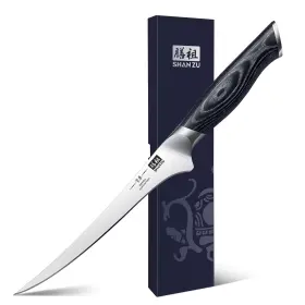 714757573655 SHAN ZU Fillet Knife Steel Boning Ultra Shar