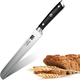 SZCS-2017-012 SHAN ZU Steel Serrated Blade Cake Slicing Bread