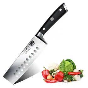 SZCS-2017-019E SHAN ZU Nakiri Cleaver Knife Kitchen Chef