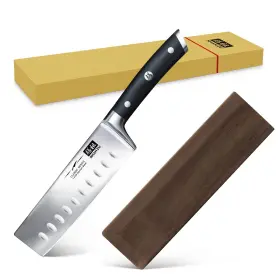 SZCS-2017-019E-S SHAN ZU Nakiri Cleaver Kitchen Chef Knife