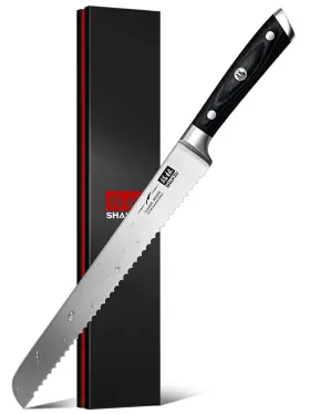 SZCS-2024-011-3 SHAN ZU Bread Knife Sourdough Slicing