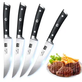 SZCST-2017-003 SHAN ZU High Carbon Steel Steak Knife Set