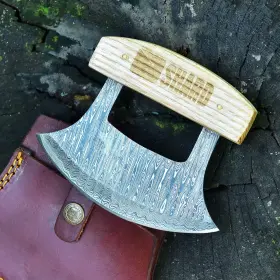 ULU-1 SHARD Handmade Damascus Steel Blade Knife Knives