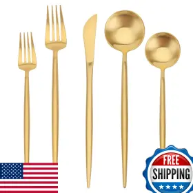 B07Q3MSRJ2 SHARECOOK Finish Steel Silverware Set Service Kit