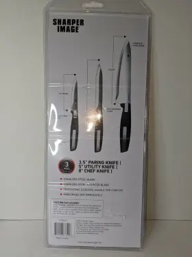 13SS403 SHARPER IMAGE Steel Knife Set #2