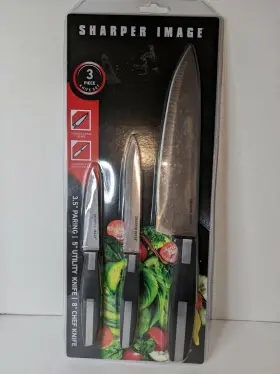 13SS403 SHARPER IMAGE Steel Knife Set