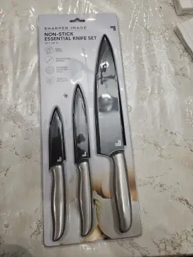709996833790 SHARPER IMAGE Stick Kitchen Knife Set Chef