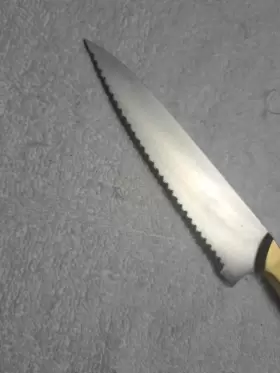 TP01-1 SHI BA ZI Zuo Steel Knife #2