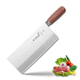 935732711921 SHI BA ZI ZUO Kitchen Knife Chef Steel Vegetable