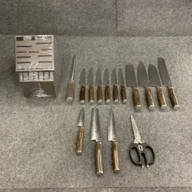 490542 SHUN Williams Sonoma Premier Knife Block Set