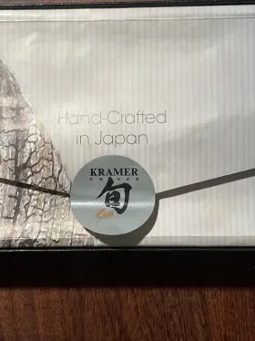 639245 SHUN Bob Kramer Meiji Utility Knife Damascus Blade #2