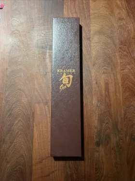 639245 SHUN Bob Kramer Meiji Utility Knife Damascus Blade