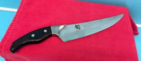 DM-0509 SHUN Ken Onion Carving Knife Damascus Blade Pakkawood