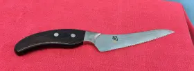 DM-0513 SHUN Kai Ken Onion Steel Utility Knife Serration #2