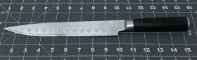 DM-0720 SHUN Slicer Knife Kai Damascus Forged Handcrafted #3