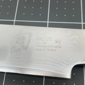 DM-0720 SHUN Slicer Knife Kai Damascus Forged Handcrafted
