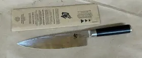 DM0706 SHUN Kai Classic Chefs Damascus Blade Knife