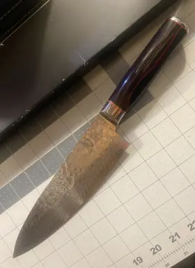 SG0706OL SHUN Hiro Knife Damascus Chef