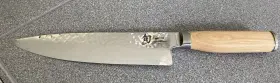 TDM0706W SHUN Kai Damascus Premier Chef Knife Blonde Handle #2