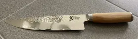 TDM0706W SHUN Kai Damascus Premier Chef Knife Blonde Handle