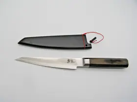VG0010 SHUN Kai Carbon Steel Funayuki Utility Butchery Knife #2