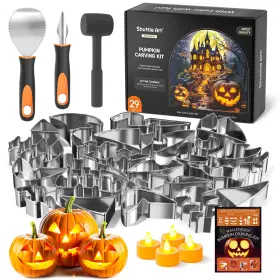 PCT-29ST SHUTTLE ART Halloween Pumpkin Carving Steel Kit
