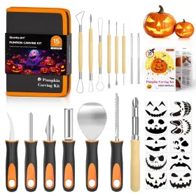 SA-PCT15 SHUTTLE ART Halloween Pumpkin Carving Kit