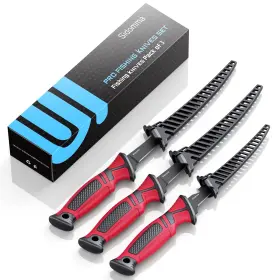 SD-FN3 SIDOMMA Fillet Knife Set Performance Flex Razor