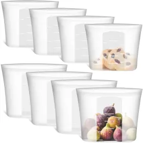 B0FRD2XJC4 SILISEA Silicone Food Storage Bags Stand Up
