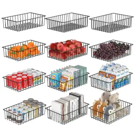 B0DCSV9RQ8 SIMPLE TRENDING Wire Storage Baskets Pantry Garage