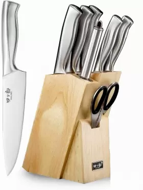 653854573581 SIXILANG Knife Set Steel Hollow Handle Manual