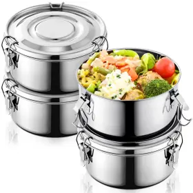 B0DGG57D94 SKYBOOLY Steel Bento Box Foo