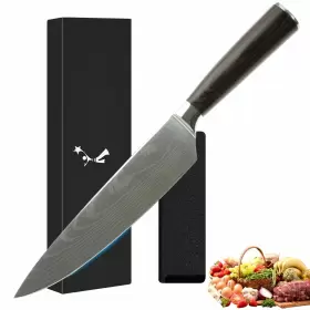 HL-FG23005 SKYLINEWEARS Chef Knife Damascus Steel Meat Slicer