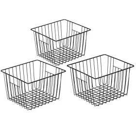B08M3BRWDP SLIDEEP Wire Storage Baskets Farmhouse Food