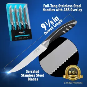 841659108736 SLITZER GERMANY Steak Knife Set Steel Kitchen #2
