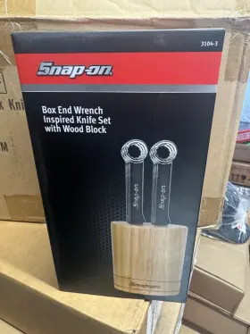3104-3 SNAP-ON Box End Steak Knife Serrated Handles Wrench