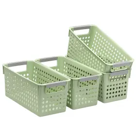 B0F4WH7Q5B SODDEPH Storage Basket Handles Organizer Box Shelv