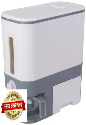 B0BVWH2DW2 SOOYEE Rice Dispenser Measuring Cup Drawer Food