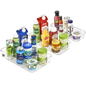 B0C4QCJP2M SORBUS Fridge Organizer Wheels Rolling Storage