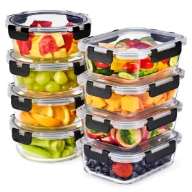 B0DNG6PMDY SORBUS Glass Meal Containers Freezer Oven Safe