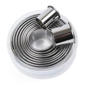 760510110520 SOSOHOME Cookie Cutter Set Round Steel Circ