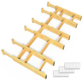 B099R9S7ML SPACEAID Drawer Dividers Inserts Labels Kitchen